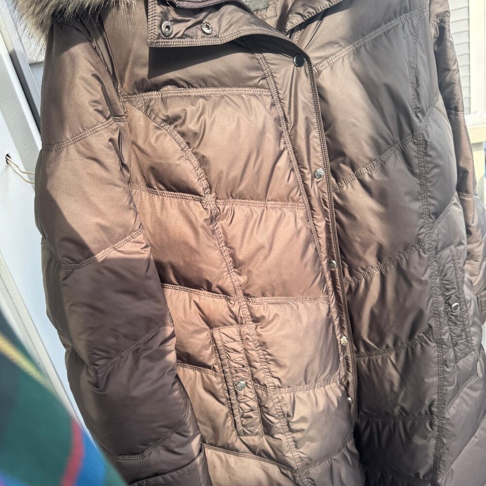 London Fog Blake full length down coat